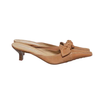 Mules (Marron) de Paco Herrero Cuir