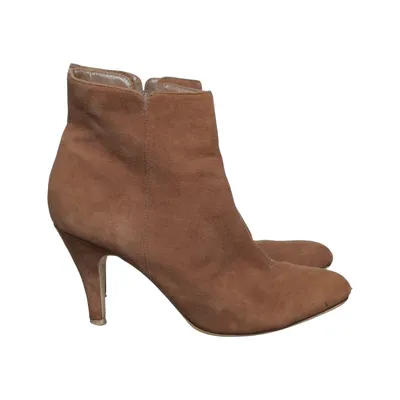 Enkellaarzen (Bruin) van Liv Collection Imitatie suède