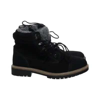 Laced boots (Black) from Walkx Leather