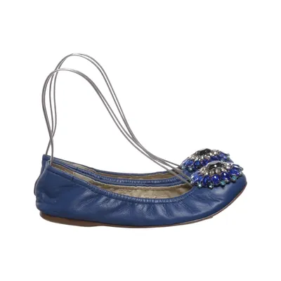 Ballet flats (Blue) from Kelsi Dagger Leather