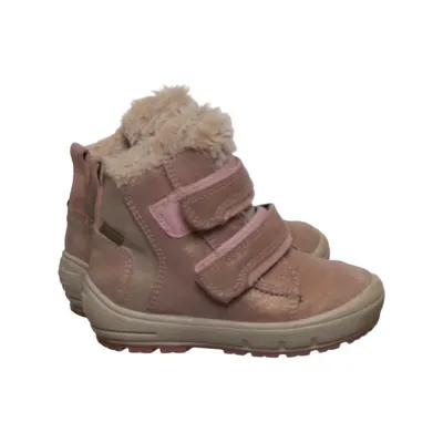 Ankle boots (Pink) from Superfit Acrylic, Polyester