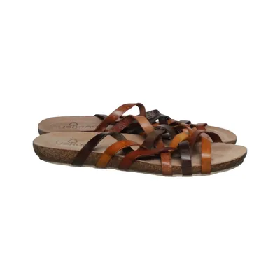 Sandals (Brown, Multicolored) from Yokono Leather
