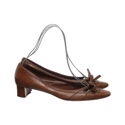 Escarpins (Marron) de Prada Cuir