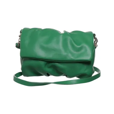 Shoulder-bag (Green) from Zara Polyester, Polyurethane