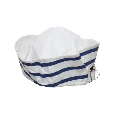 Sailor hat (White, Blue)