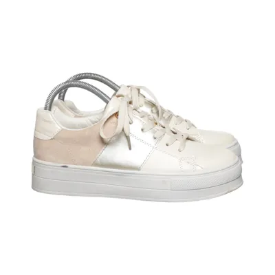 Sneakers (Beige, Gold) from Marquiiz Leather