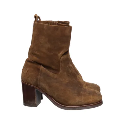 Heeled boots (Brown) from Shabbies Leather