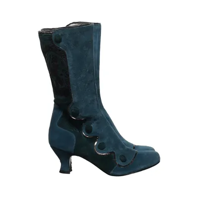 Bottes à talons (Bleu, Vert) de Miss Sixty