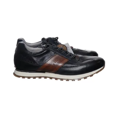Sneakers (Blue) from Bugatti Leather