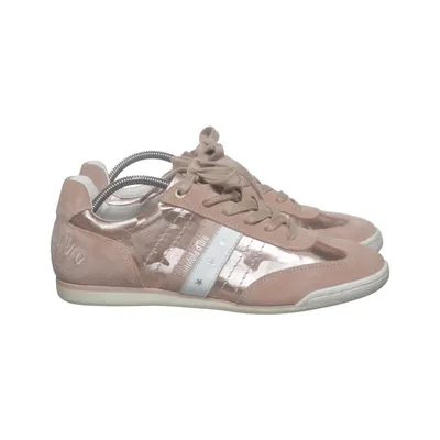 Sneakers (Roze, Wit, Goud) van Pantofola d'Oro Leer