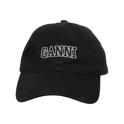 Baseball cap (Black) from Ganni Organic cotton