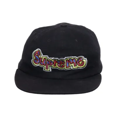 Baseballkasket (Sort, Flerfarvet) fra Supreme Bomuld