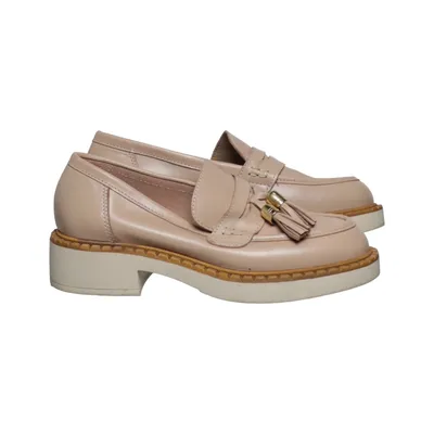 Loafers (Beige) from Office Girl