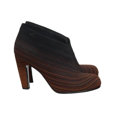 Laarzen met hak (Zwart, Bruin) van United Nude Leer