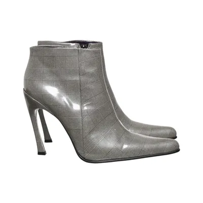 Heeled boots (Gray, Black) from Free Lance Leather