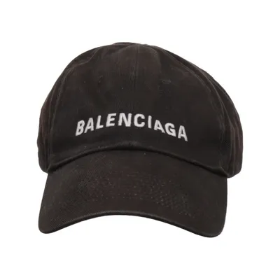 Baseball cap (Black) from Balenciaga Cotton, Polyester