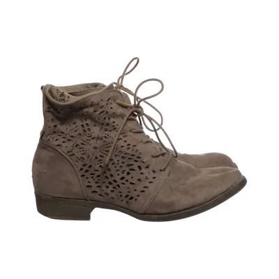 Bottes à lacets (Beige) de OMG