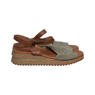 Sandalen (Bruin, Groen) van Mephisto Leer