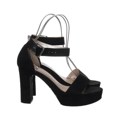 Sandales à talons hauts (Noir) de DinSko Cuir