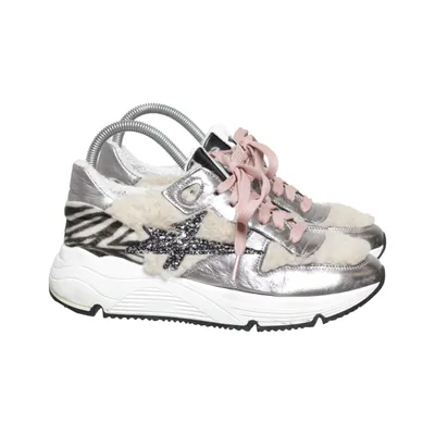 Trainingsschoenen (Zilver, Beige, Roze) van Biondini