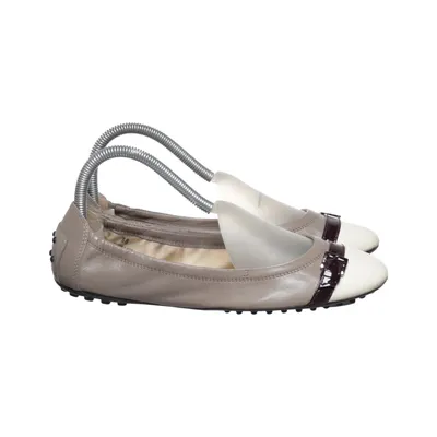 Ballerinasko (Grå, Hvid, Flerfarvet) fra Tod's Polyurethan
