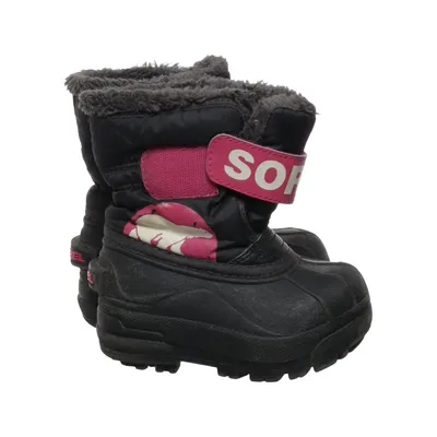 Ankle boots (Black, Pink) from Sorel Faux fur