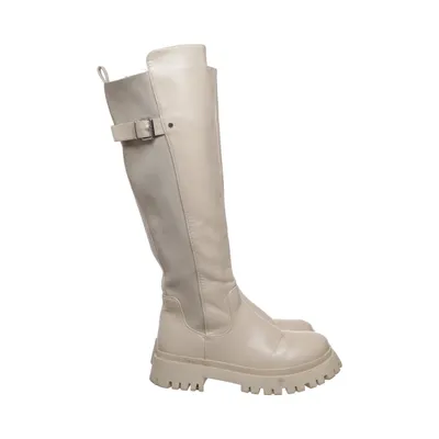 Boots (Beige) from Ideal Shoes