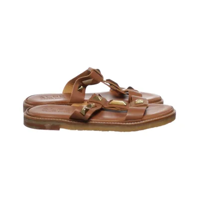 Mules (Marron) de Alpe Cuir