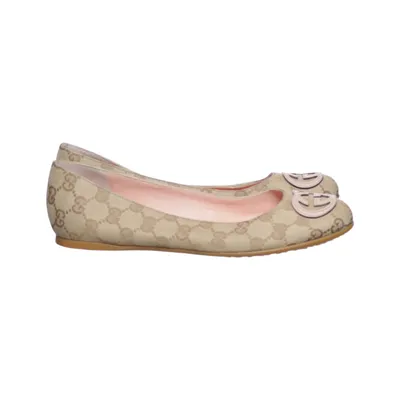 Ballet flats (Beige, Pink) from Gucci Leather