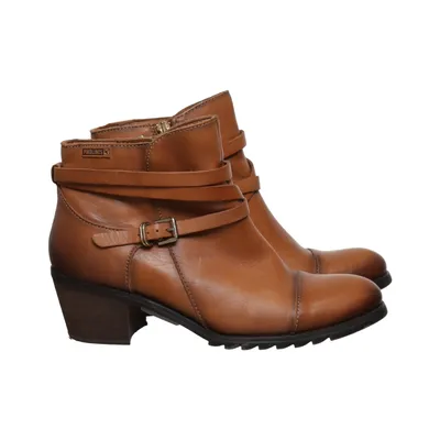 Heeled boots (Brown) from Pikolinos Leather