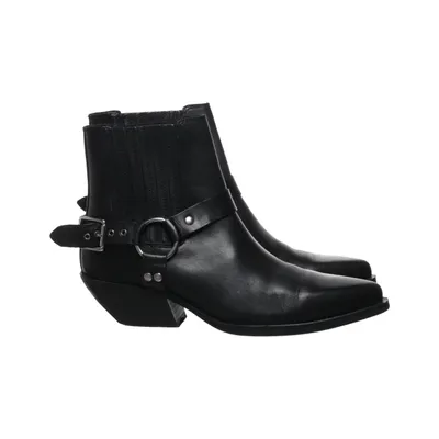 Heeled boots (Black) from Zara