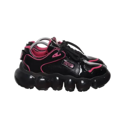 Trainingsschuhe (Schwarz, Pink) von Versace Jeans Couture