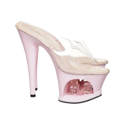 High heels (Pink) from Pleaser