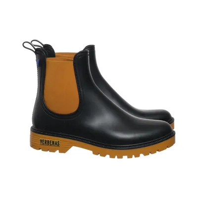Chelsea boots (Black, Yellow) from Verbenas