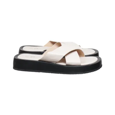 Sandals (Beige, Black) from Lucky Shoes
