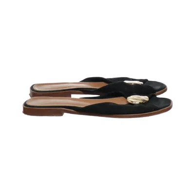 Mules (Noir) de Flattered x Michaela Forni Cuir