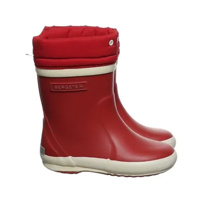 Bottes en caoutchouc (Rouge, Blanc) de Bergstein