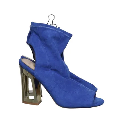 Laarzen met hak (Blauw) van Primadonna Collection
