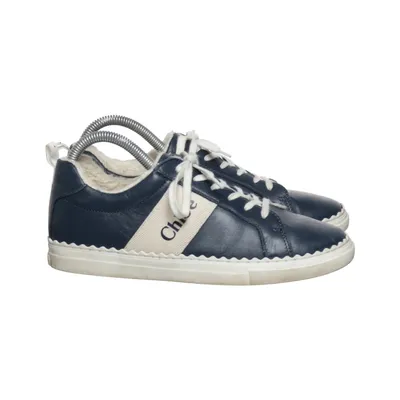 Sneakers (Lauren) van Chloé Leer
