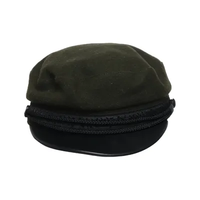 Schiffermütze (Grün, Schwarz) von The Kooples Polyester, Wolle