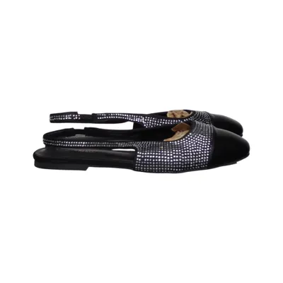 Ballerina's (Zwart, Zilver) van London Rebel