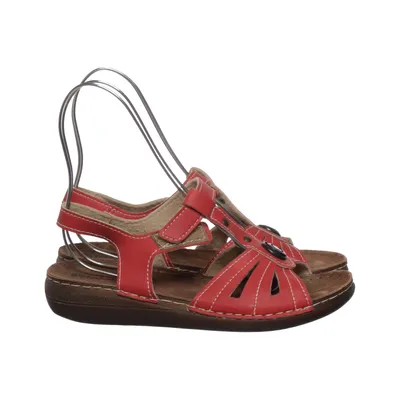 Sandalen (Rood) van Inblu Leer