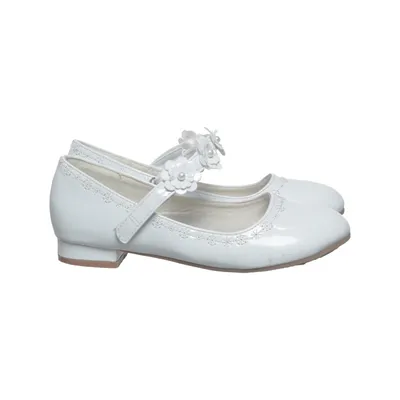 Ballerines (Blanc) de Conway Cuir