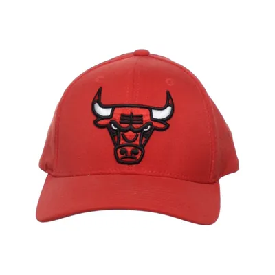 Baseballkeps (Röd) från Mitchell & Ness Akryl, Elastan, Ull