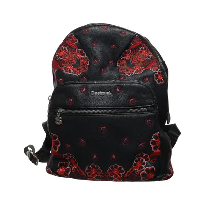 Rucksack (Schwarz, Rot, Mehrfarbig) von Desigual Polyester, Polyurethan