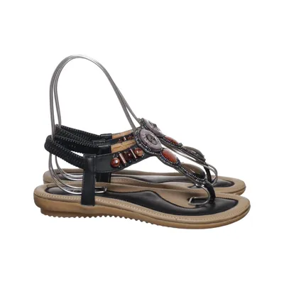 Sandals (Black, Beige, Multicolored) from Siketu