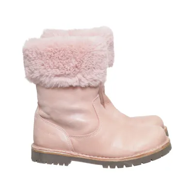 Ankle boots (Pink) from Pom Pom Leather