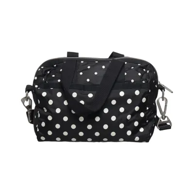 Axelremsväska (Svart, Vit) från Le Sportsac