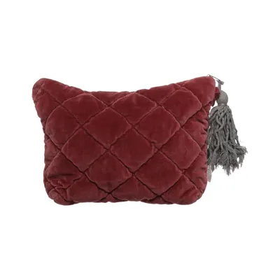 Toilettas (Rood) van Madam Stoltz Katoen, Polyester