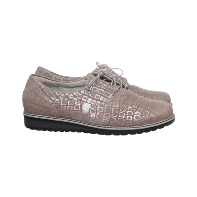 Chaussures de marche (Rose) de Waldläufer Cuir